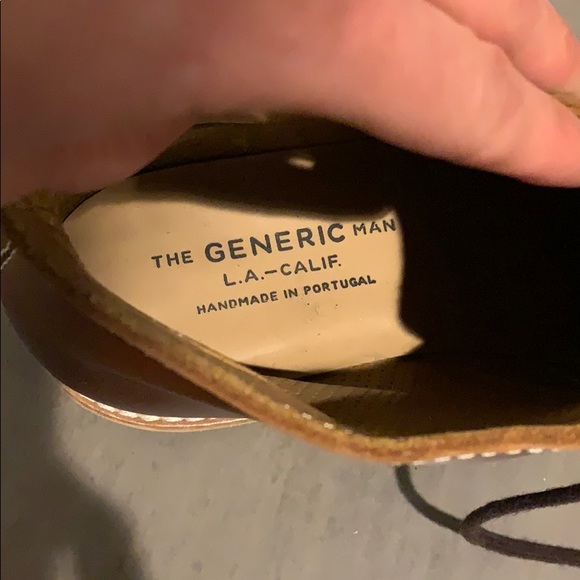 The Generic Man Brown Chukka Boots - Picture 3 of 3